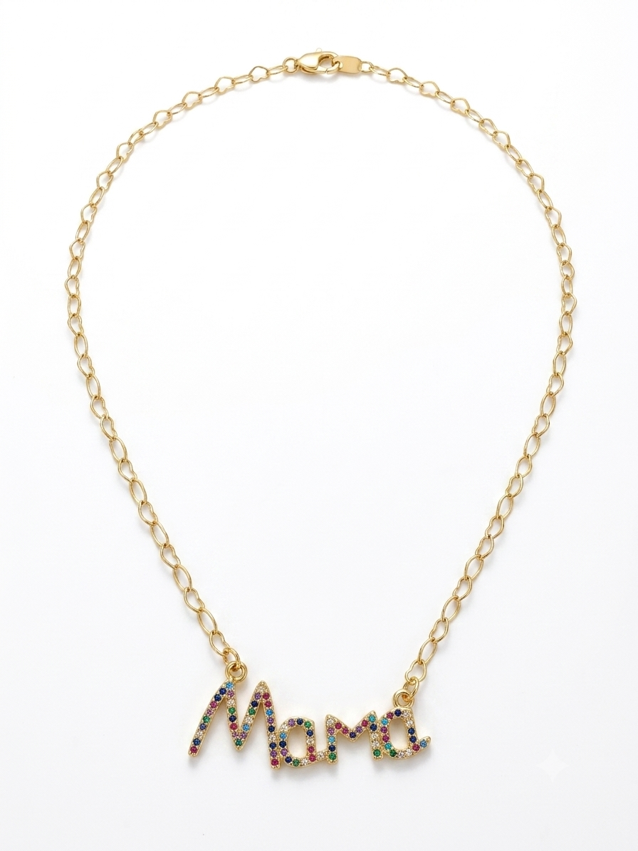 Collar "Mamá" Multicolor