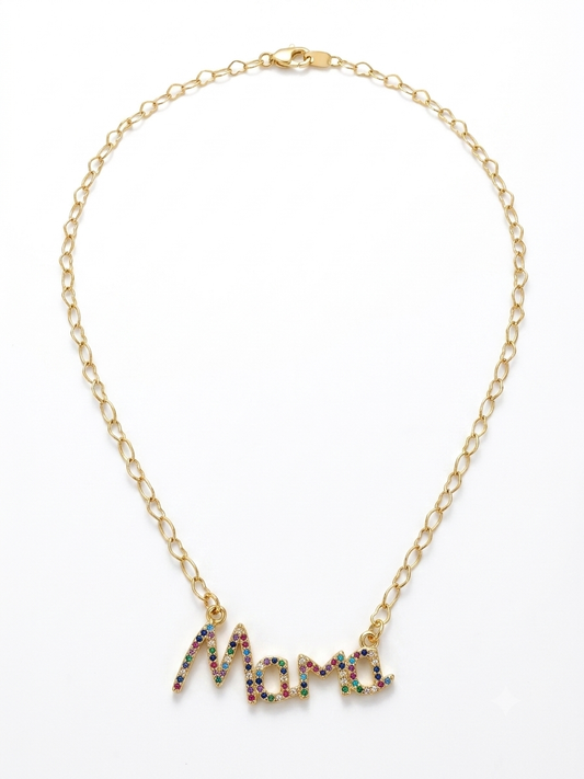 Collar "Mamá" Multicolor